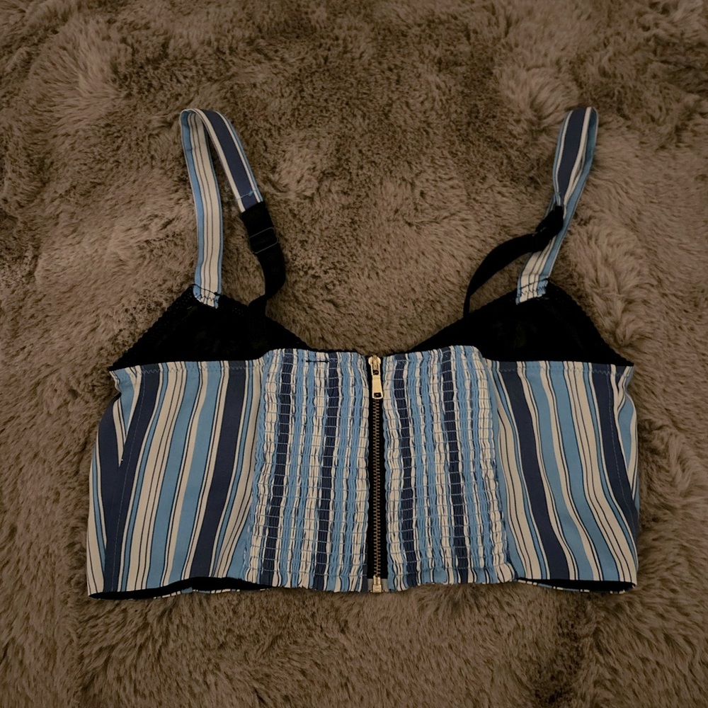 Intimately Free People Multi Pattern Bralette Top - image 3
